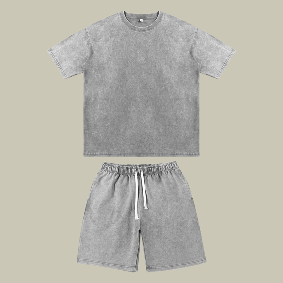 Lux & Classy • Men's Oversized Cotton Two-Piece Set