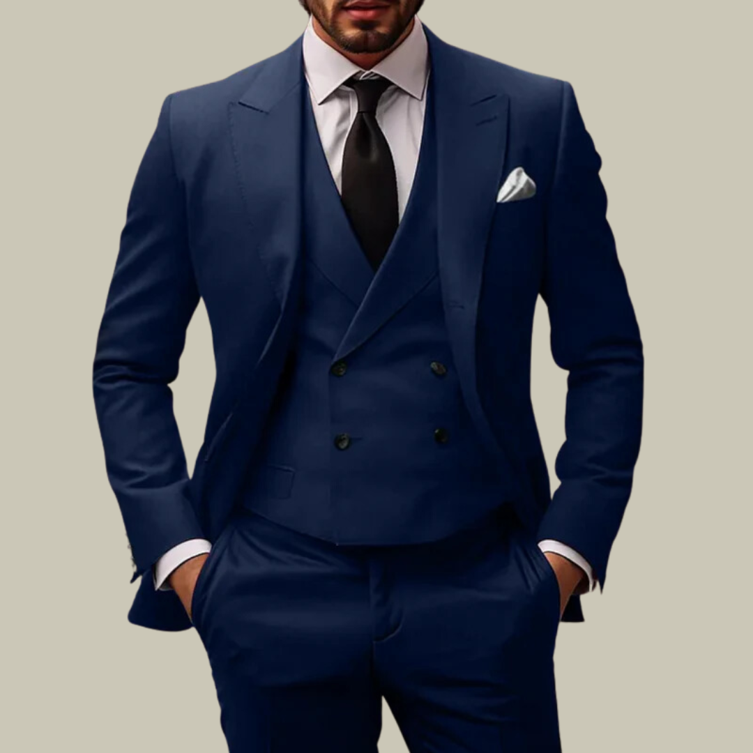 Lux & Classy • Men's Luxurious 3-Piece Men's Suit