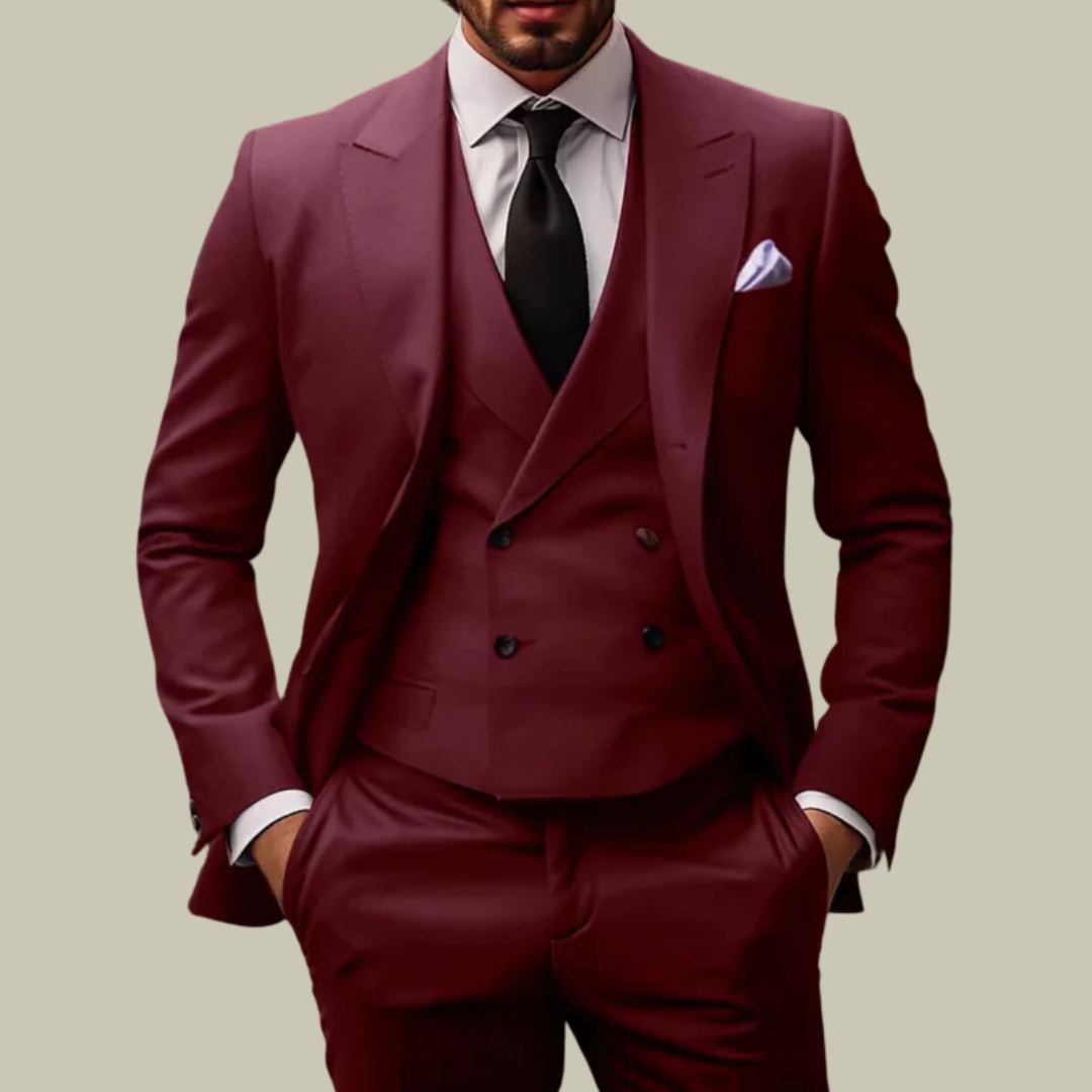 Lux & Classy • Men's Luxurious 3-Piece Men's Suit