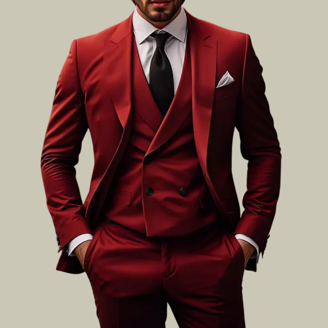 Lux & Classy • Men's Luxurious 3-Piece Men's Suit