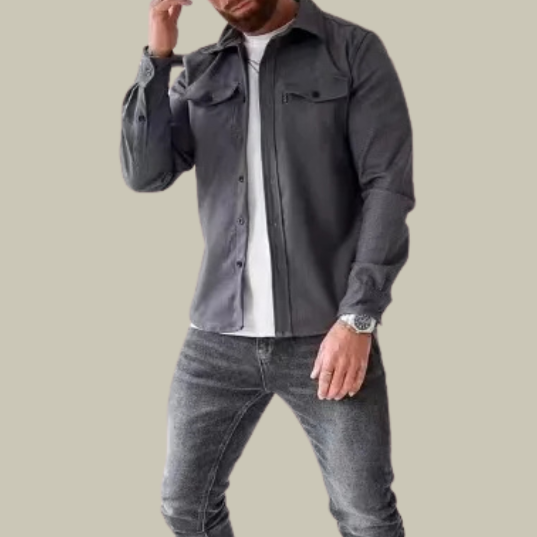 Lux & Classy • Men's Long Sleeve Outerwear Jacket