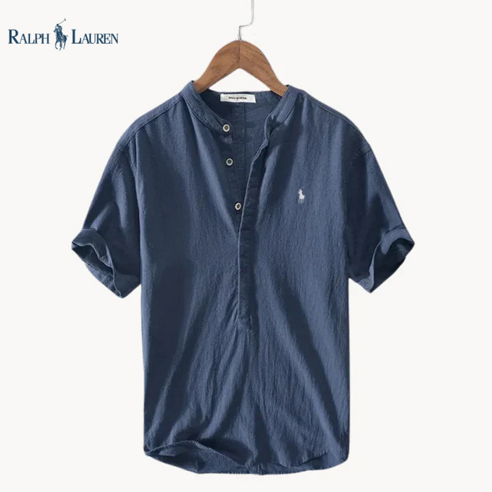 Ralph Lauren | Chemise en lin d'été – Style homme haut de gamme