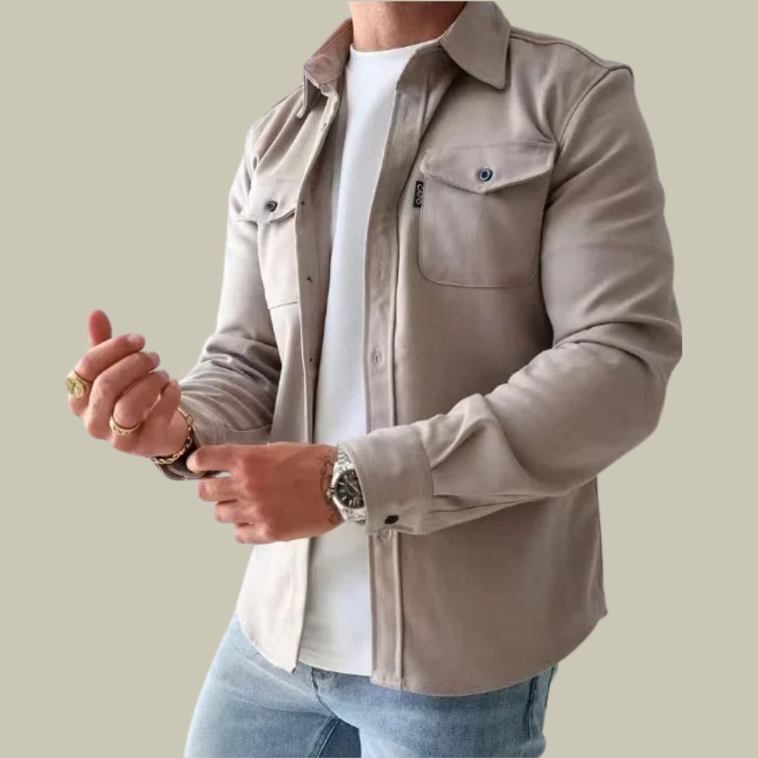 Lux & Classy • Men's Long Sleeve Outerwear Jacket