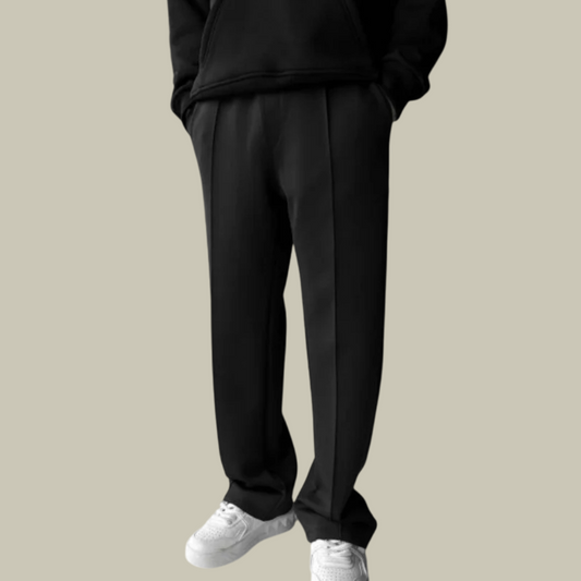 Lux & Classy  • Men's Elastic Waist Pleated Pants