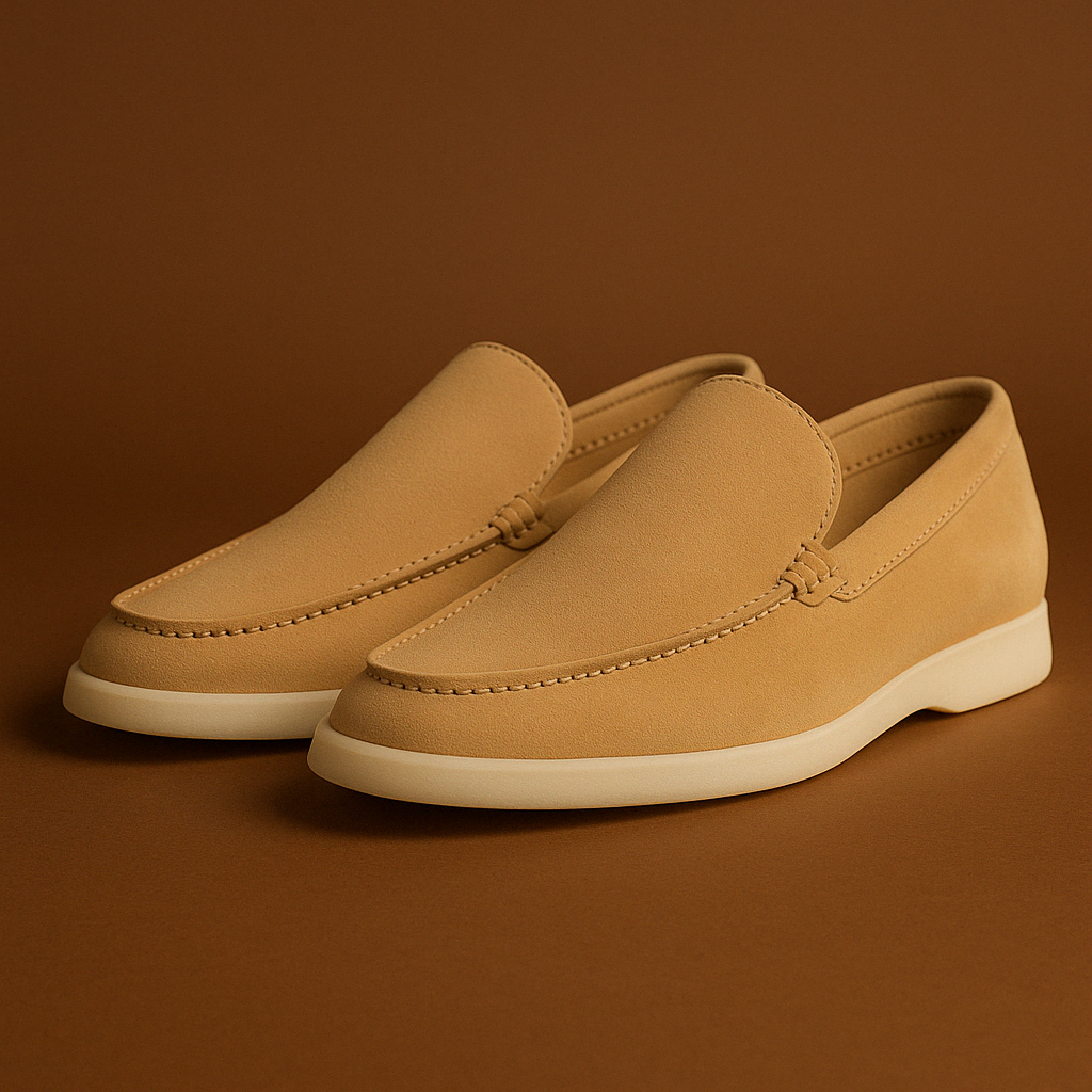 Men's Italian Suede Loafers