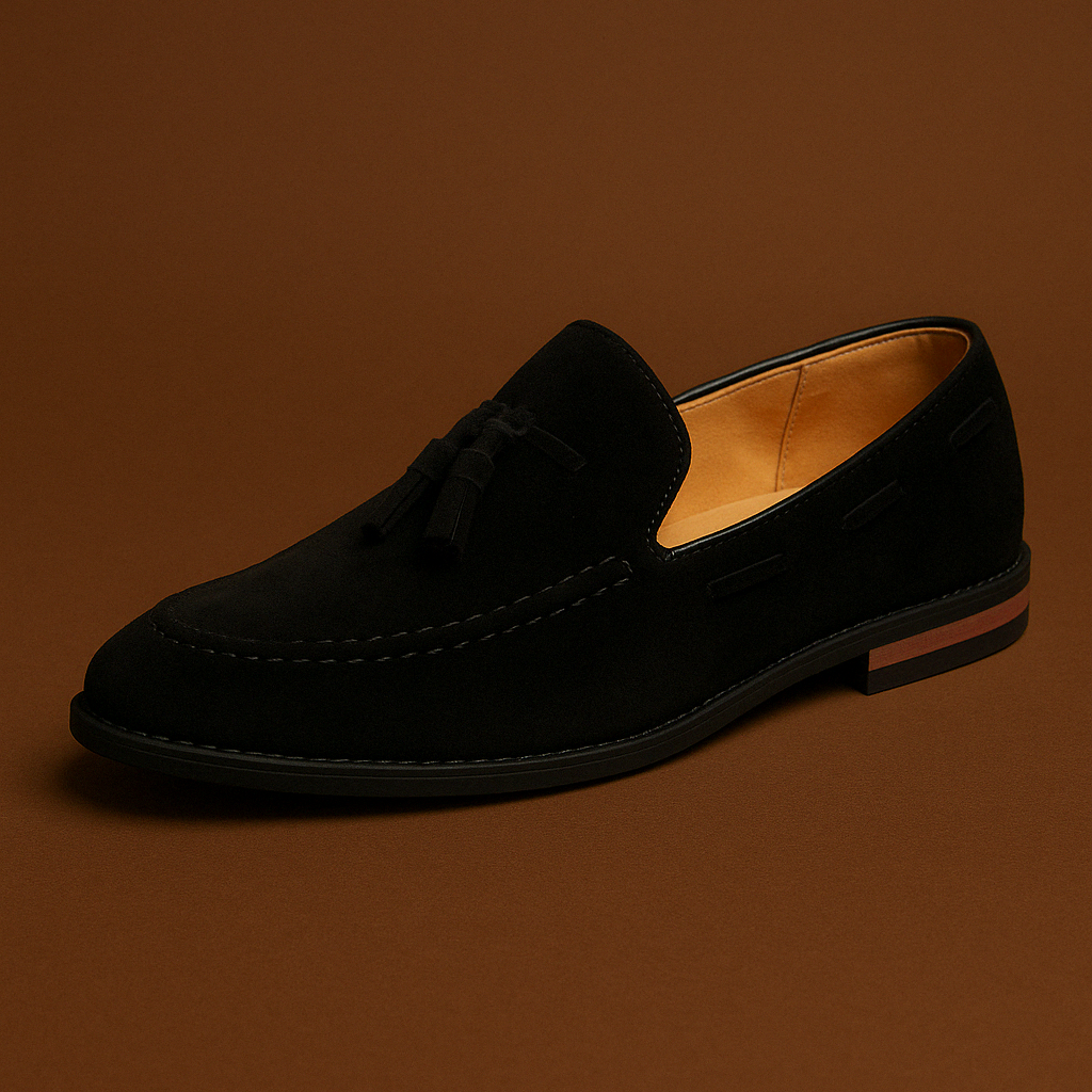 Men's Suede Loafers Italian Man