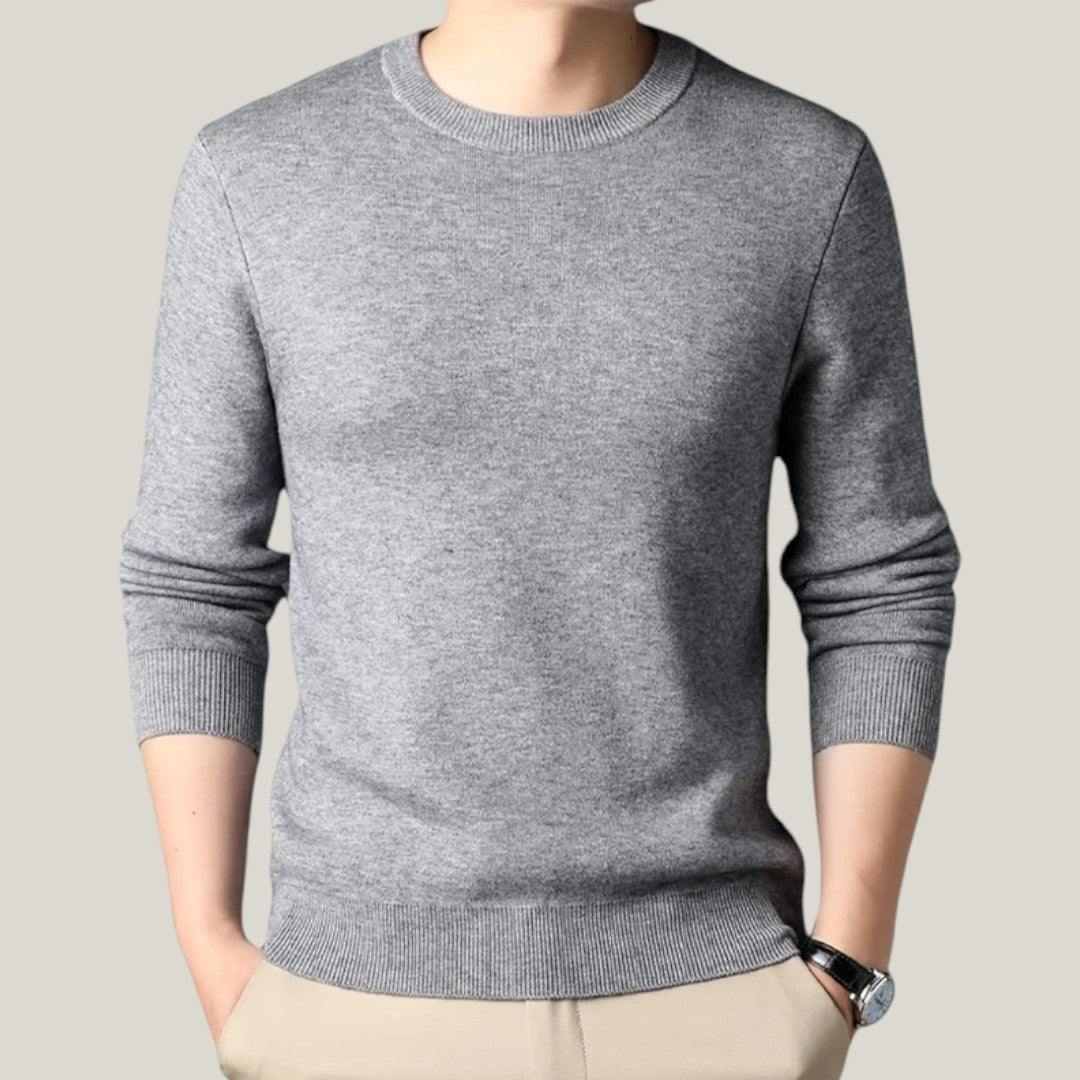 Lux & Classy • Men's Casual Round Neck Thin Sweater