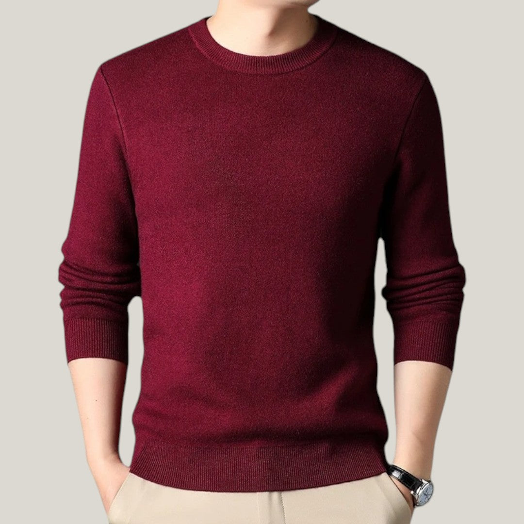 Lux & Classy • Men's Casual Round Neck Thin Sweater