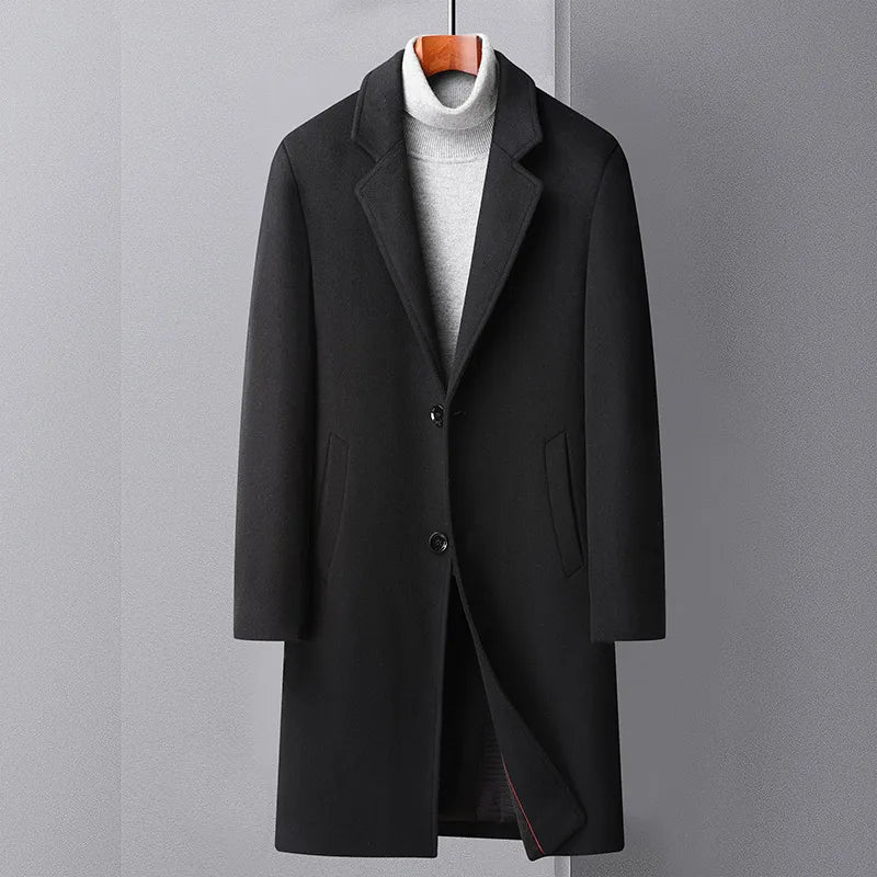 Giovanni Wool Trench Coat