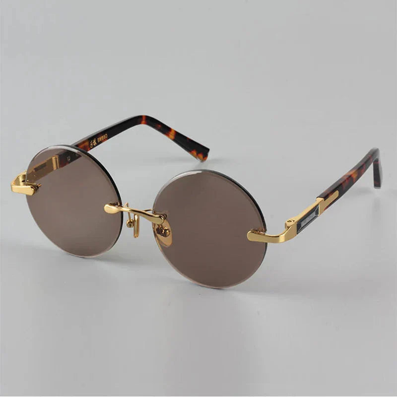RetroGleam Round Sunglasses