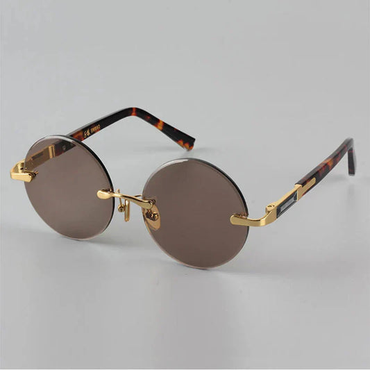 RetroGleam Round Sunglasses