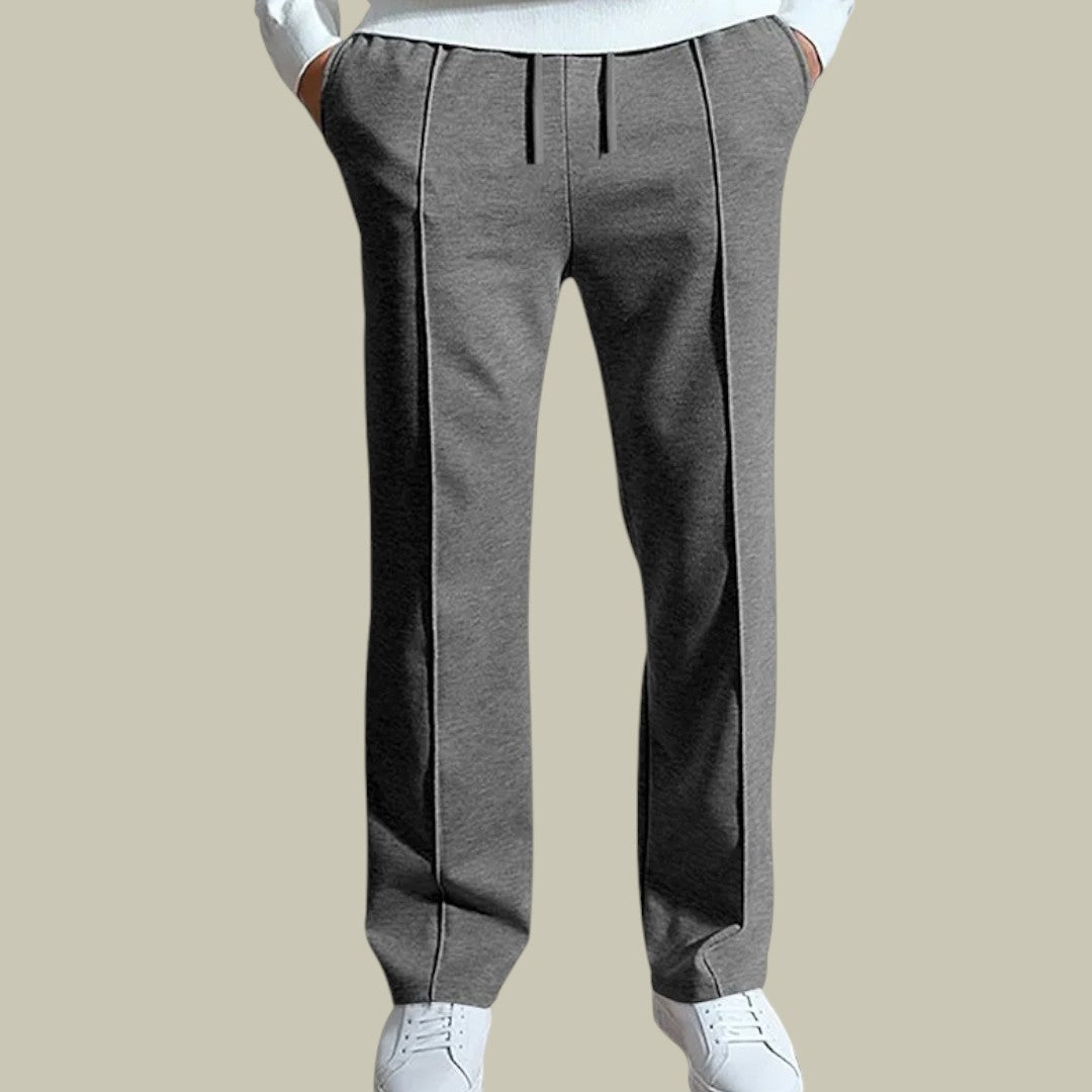 Lux & Classy • Straight Fit Wide Leg Trouser