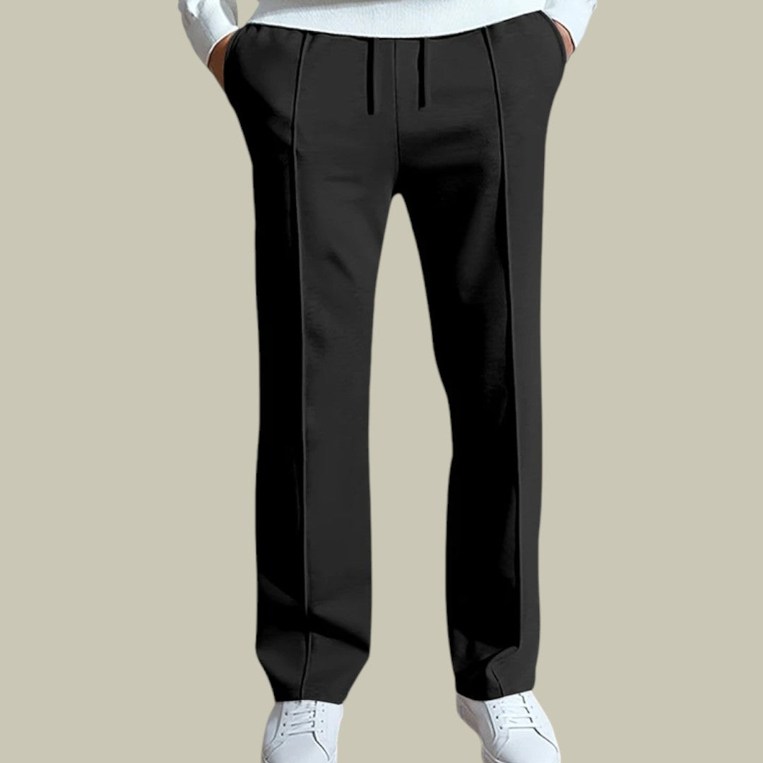 Lux & Classy • Straight Fit Wide Leg Trouser