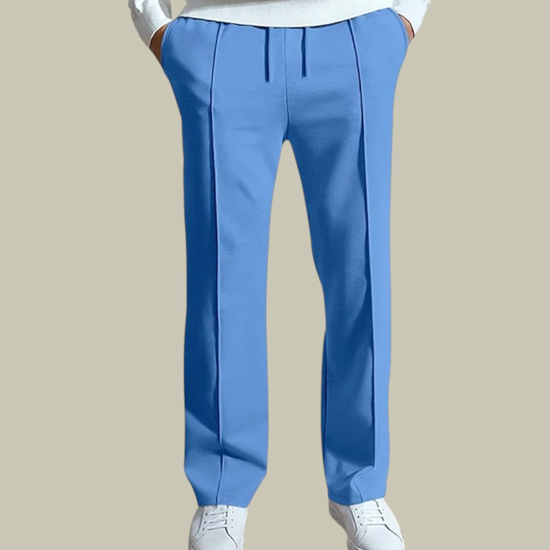 Lux & Classy • Straight Fit Wide Leg Trouser