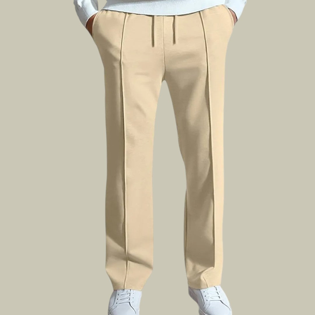 Lux & Classy • Straight Fit Wide Leg Trouser