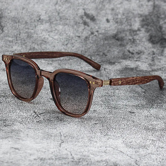 Randy Davis Wood Grain Sunglasses