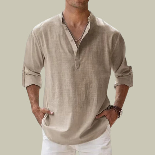 Lux & Classy • Men's Casual Linen Shirt