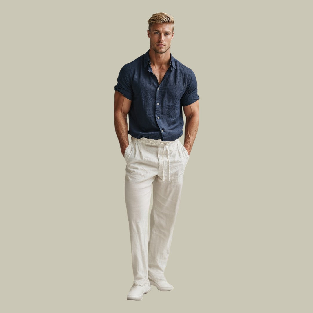 Lux & Classy • Men's Stylish Polo and Short Set