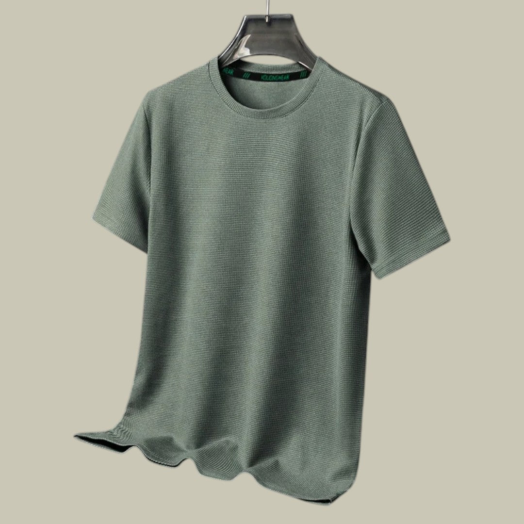 Lux & Classy • Men's Casual Waffle T-Shirt