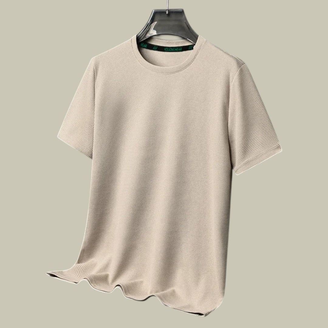Lux & Classy • Men's Casual Waffle T-Shirt