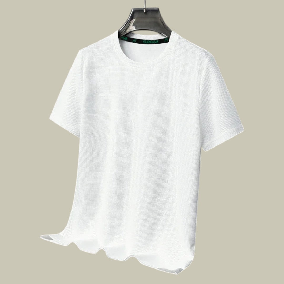 Lux & Classy • Men's Casual Waffle T-Shirt
