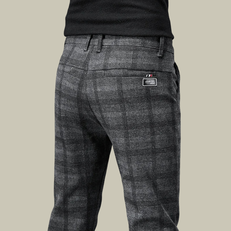 Lux & Classy • Men's Stylish Plaid Pants