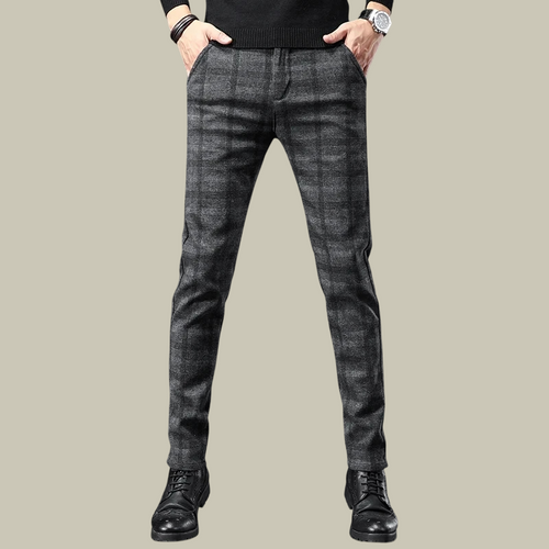 Lux & Classy • Men's Stylish Plaid Pants