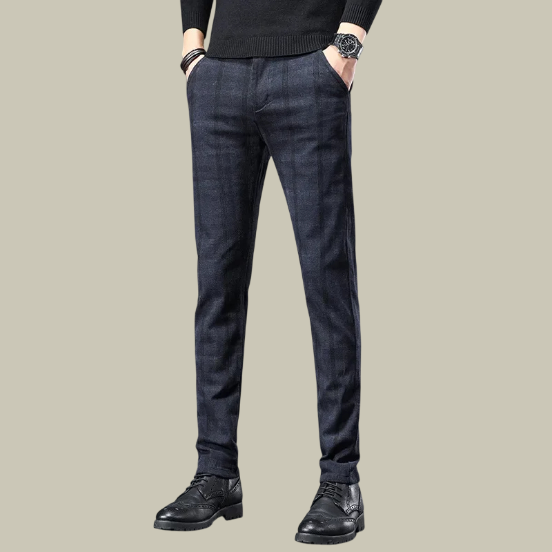 Lux & Classy • Men's Stylish Plaid Pants