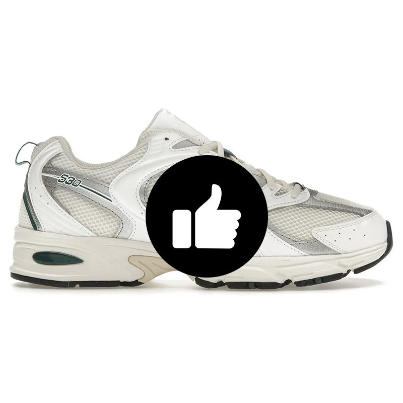 New Balance 530 Sea Salt White Marsh Green