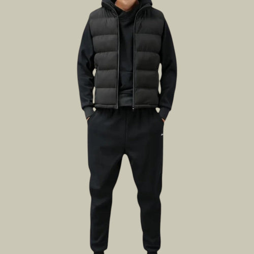 Lux & Classy • Men's Warm Stylish Bomber Jacket Vest