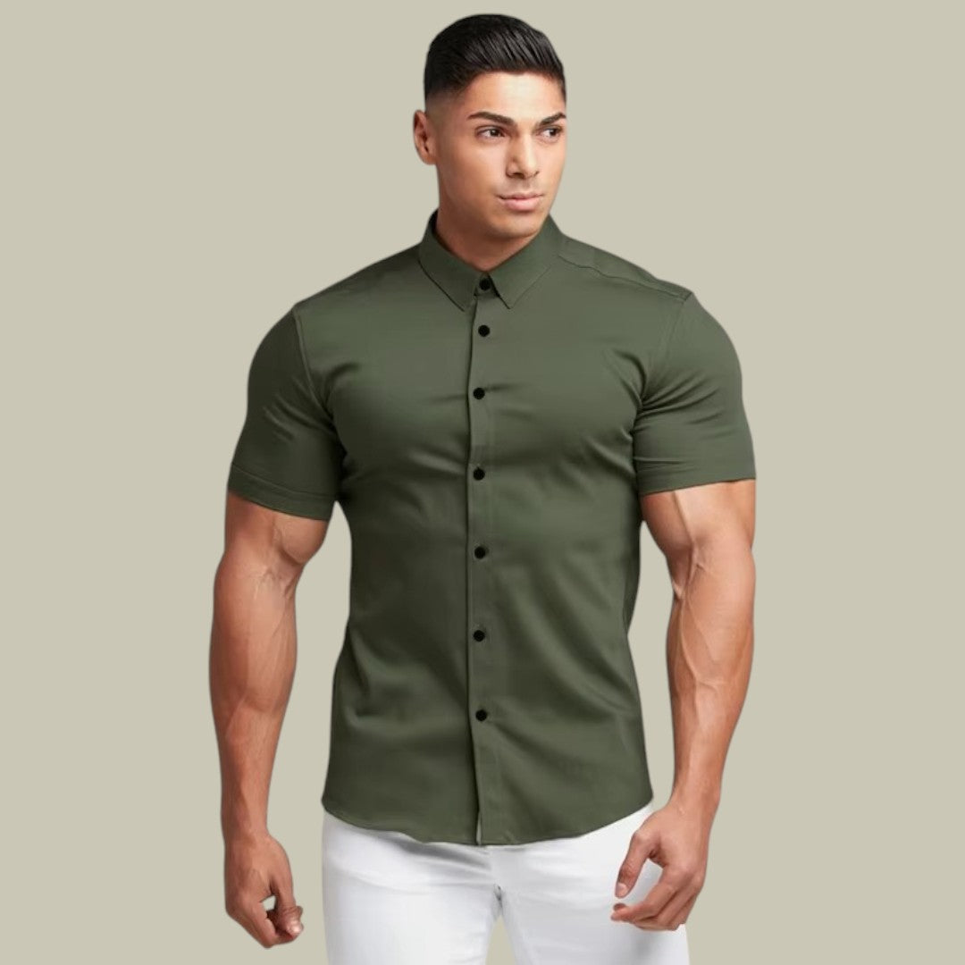 Lux & Classy • Men's Casual Slim Fit Shirt