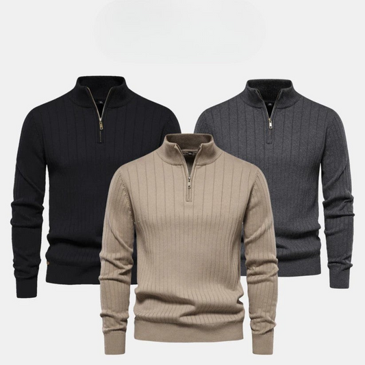 Zip-Up Sweater