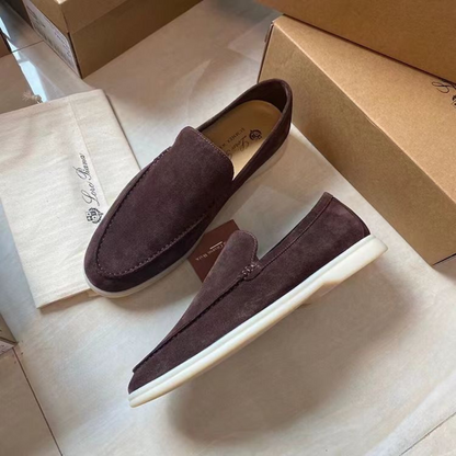 Suede Loafer L. Piana