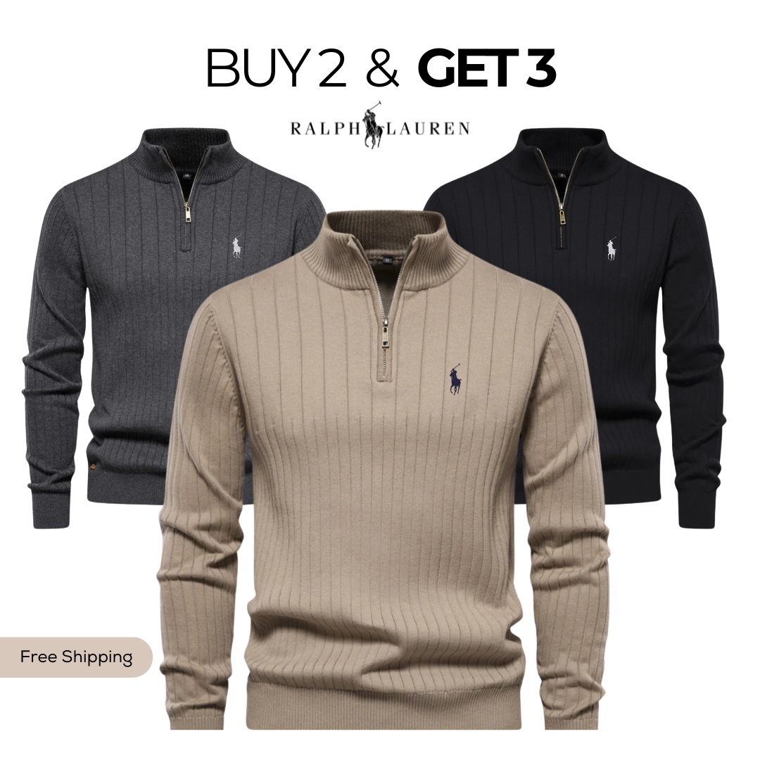 Ꮢalph L. Zip Sweater Limited Edition™ (BUY 2 & GET 1 FREE) (Cópia)