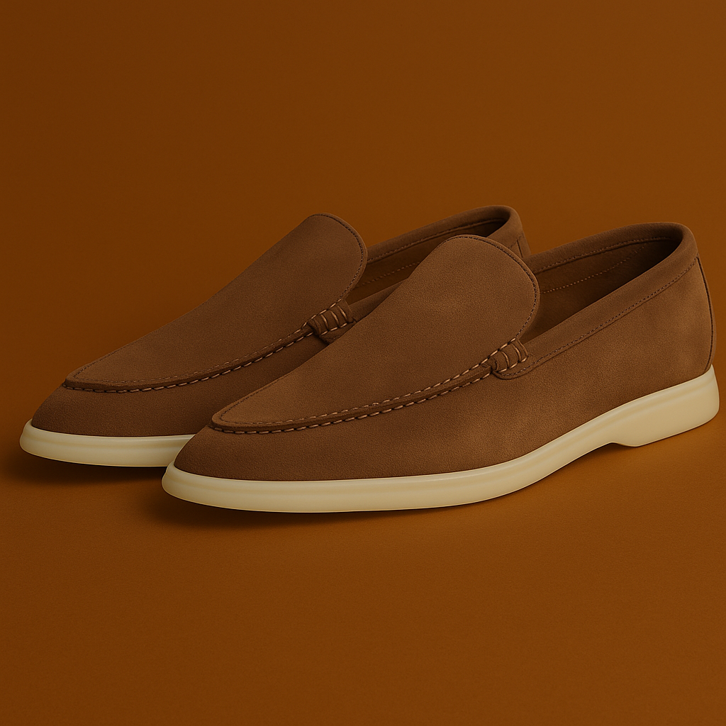 Suede Loafer L. Piana