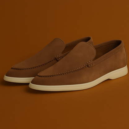 Suede Loafer L. Piana