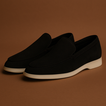 Suede Loafer L. Piana