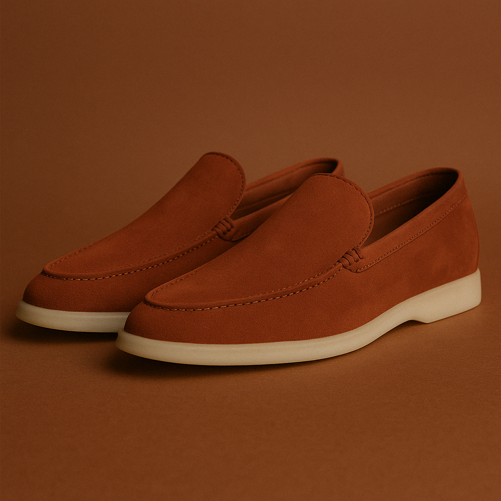 Suede Loafer L. Piana