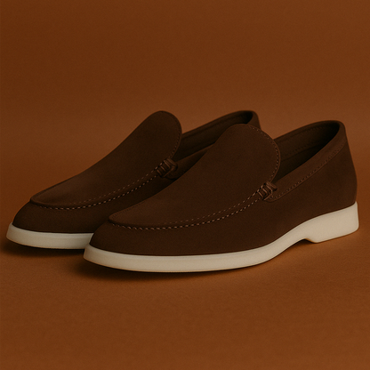 Suede Loafer L. Piana