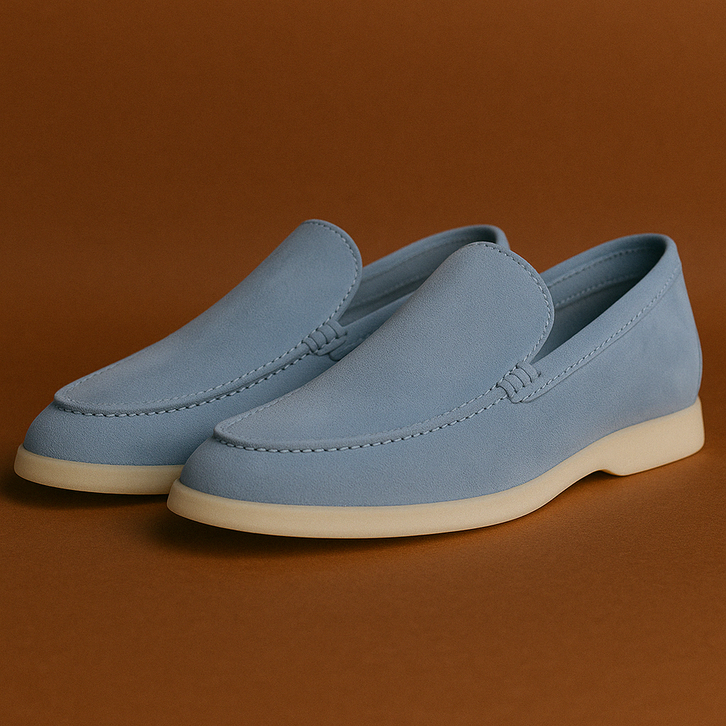 Suede Loafer L. Piana