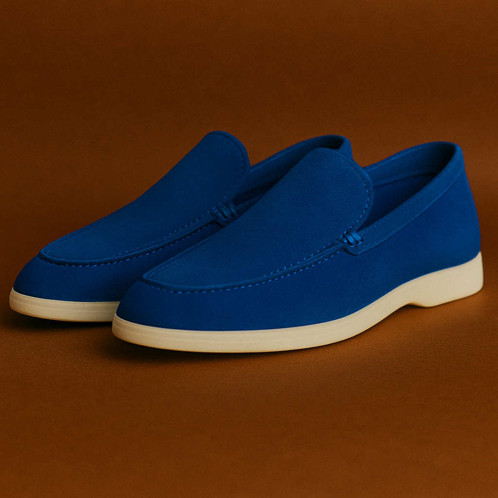 Suede Loafer L. Piana