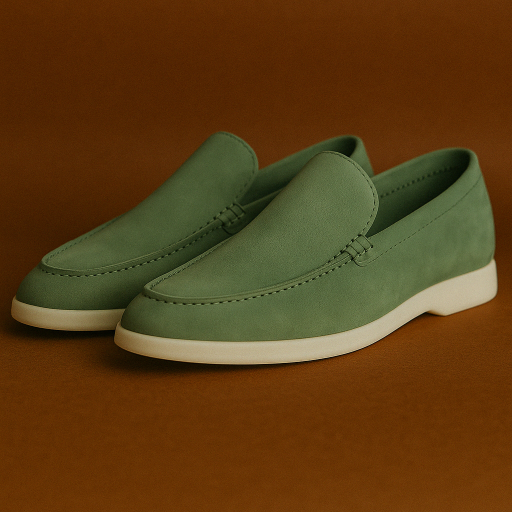 Suede Loafer L. Piana