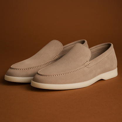 Suede Loafer L. Piana