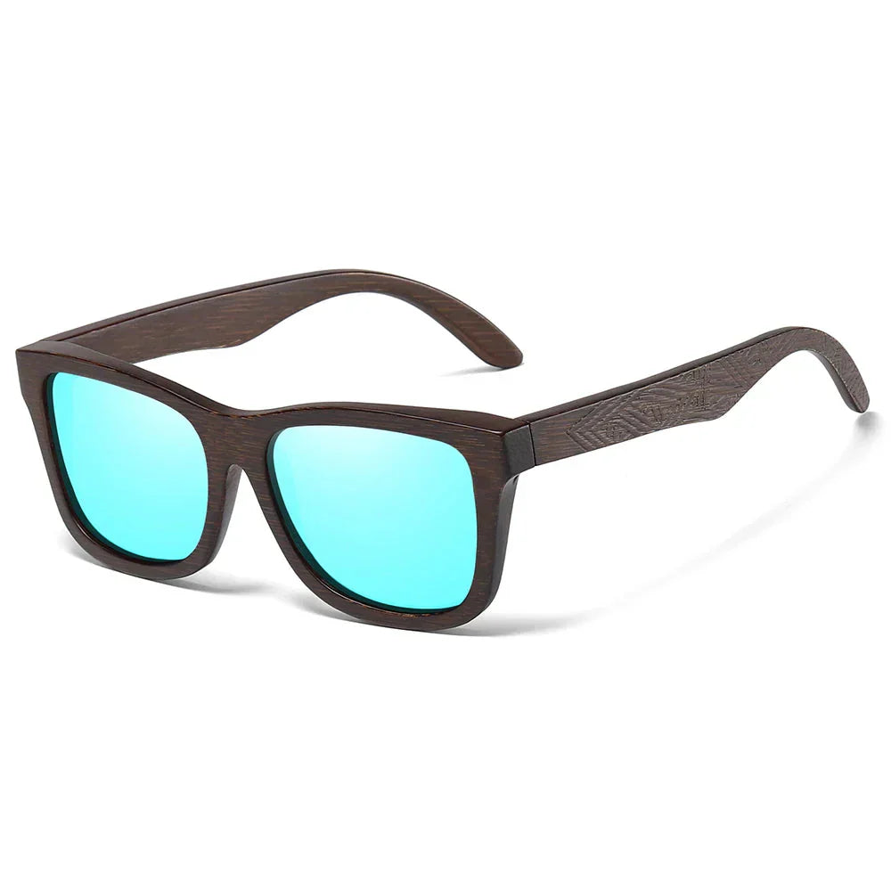 Darius Bamboo Polarized Sunglasses