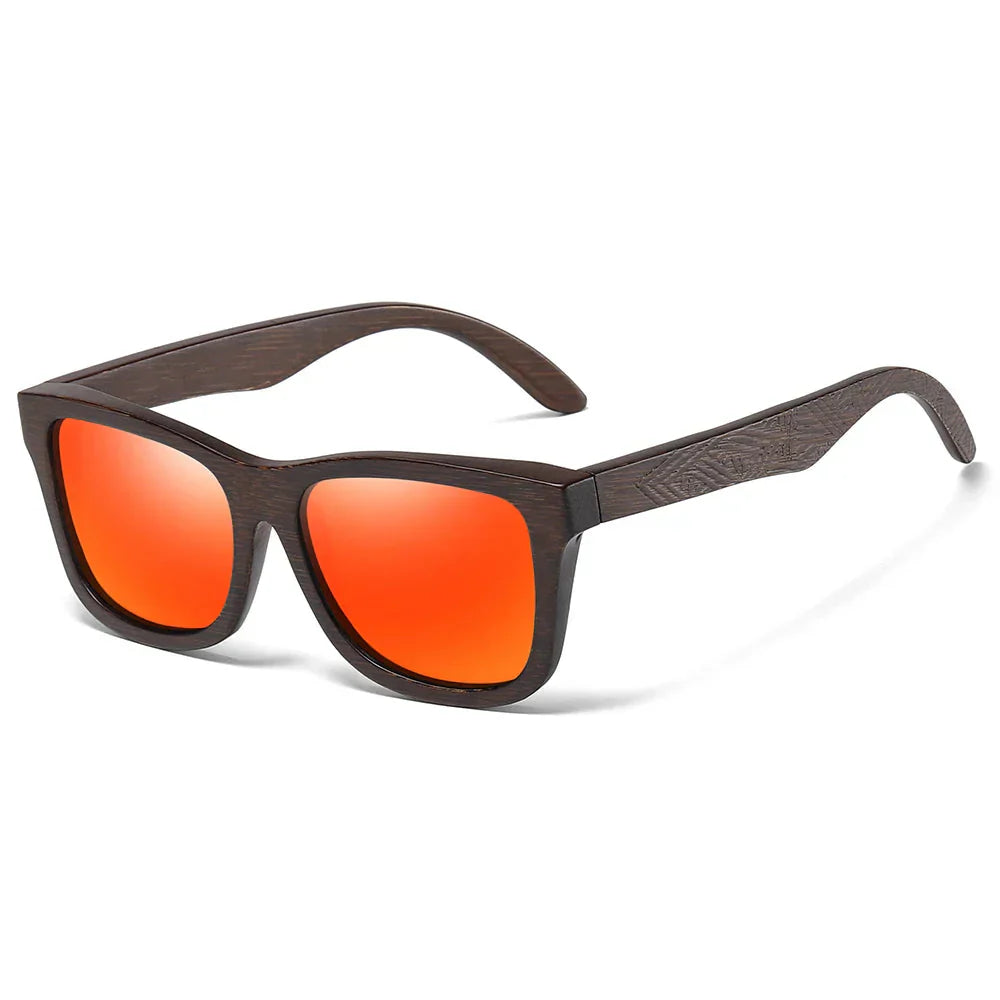 Darius Bamboo Polarized Sunglasses
