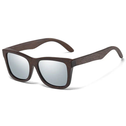 Darius Bamboo Polarized Sunglasses