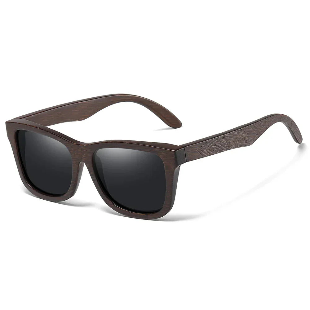 Darius Bamboo Polarized Sunglasses