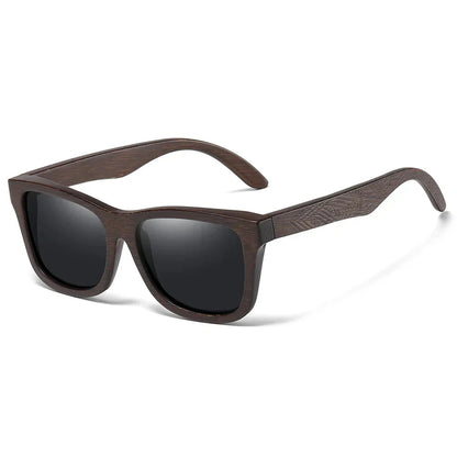 Darius Bamboo Polarized Sunglasses