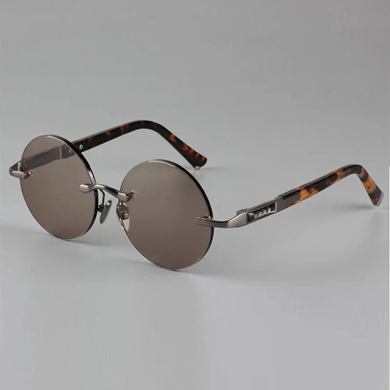 RetroGleam Round Sunglasses