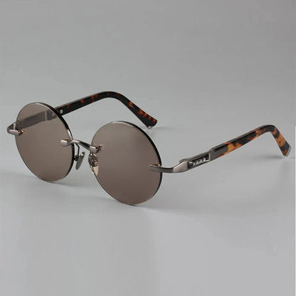 RetroGleam Round Sunglasses